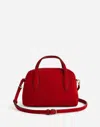 Madewell Medium Crossbody Bag In Bandana Red