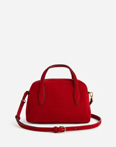 Madewell Medium Crossbody Bag In Bandana Red