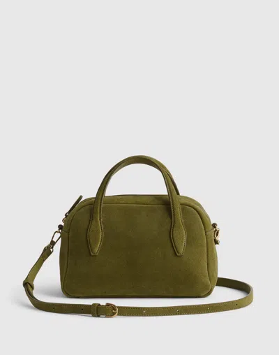 Madewell Medium Crossbody Bag In Green