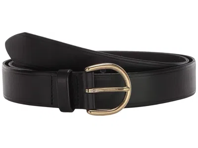 Madewell Medium Perfect Leather Belt Women's Belts True Black: Xxs
