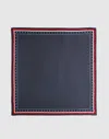 Madewell Medium Silk Bandana In Blue