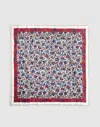 Madewell Medium Silk Bandana In Brown