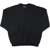 Madewell The Bedford Crewneck Sweatshirt In Black