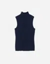 Madewell Merino Wool-silk Sweater Tank In Multi