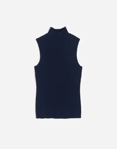 Madewell Merino Wool-silk Sweater Tank In Multi