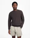 Madewell Mesh-knit Crewneck Sweater In Brown