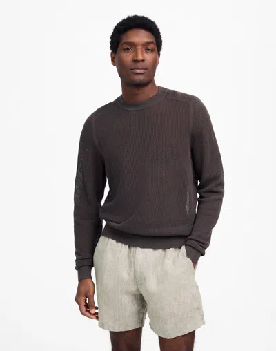 Madewell Mesh-knit Crewneck Sweater