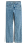 MADEWELL MID RISE KICK OUT CROP JEANS