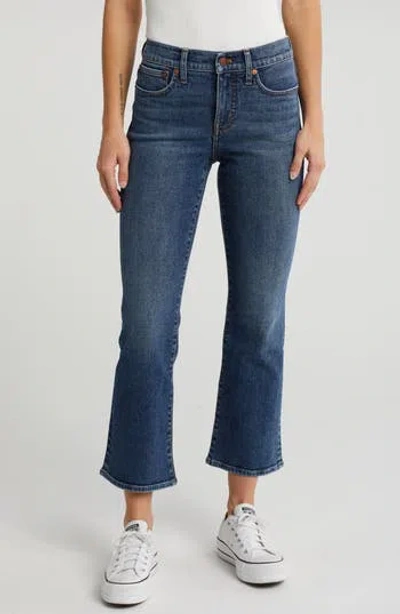 Madewell Mid Rise Kick Out Jeans In Alteza Wash