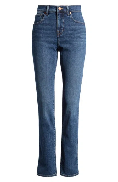Madewell Mid Rise Stovepipe Jeans In Deming Wash