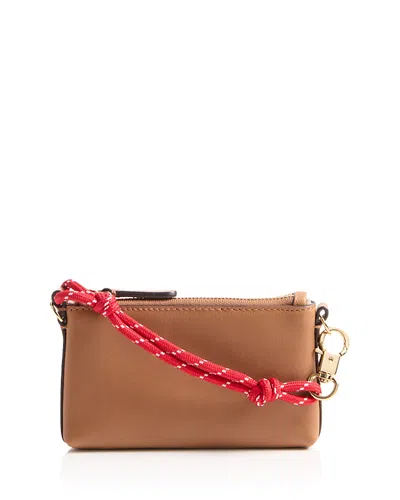 Madewell Mini Cord Pouch Bag In Brown