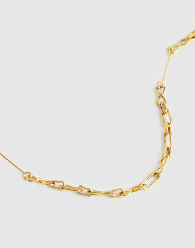 Madewell Mixed Chain Necklace In Gold