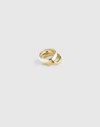 Madewell Mixed-metal Notched Stacking Ring Set