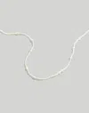 Madewell Mixed Pearl Beaded Choker Necklace In Freshwater Pearl