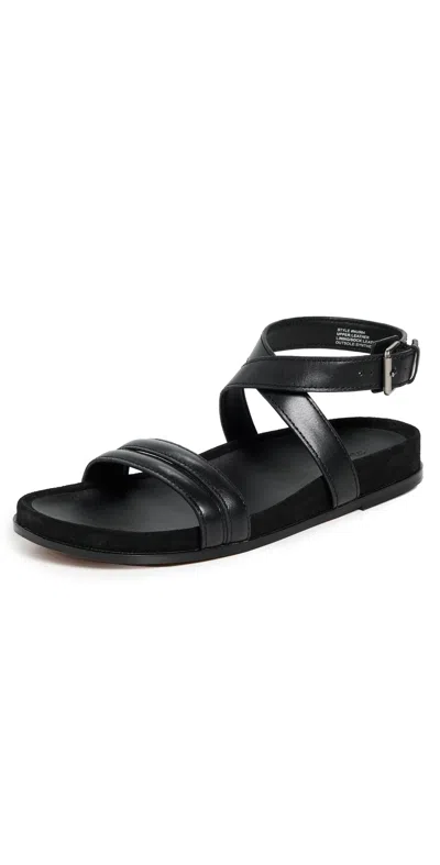 Madewell Molly Chunky Ankle Strap Sandals True Black