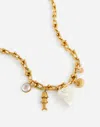 Madewell Mother Of Pearl U-link Charm Necklace