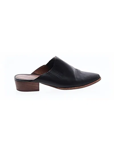 Pre-owned Madewell Mule/clog In Black