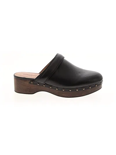 Pre-owned Madewell Mule/clog In Black