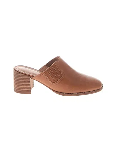 Pre-owned Madewell Mule/clog In Brown
