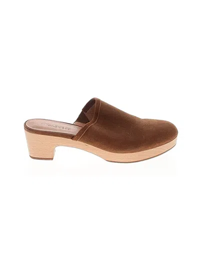 Pre-owned Madewell Mule/clog In Brown