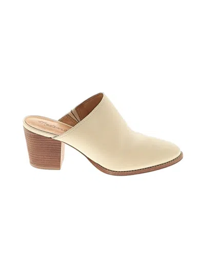 Pre-owned Madewell Mule/clog In Ivory
