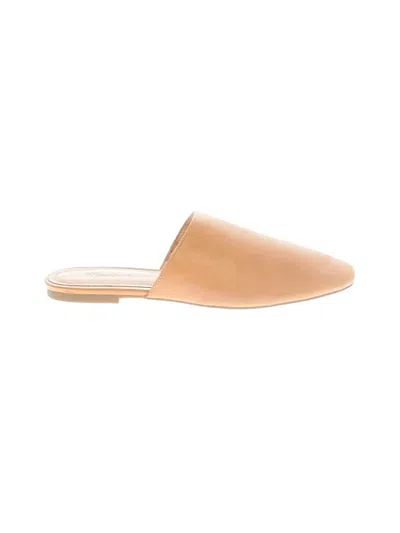 Pre-owned Madewell Mule/clog In Tan