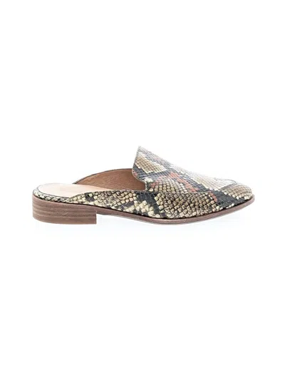 Pre-owned Madewell Mule/clog In Tan