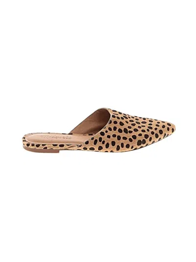 Pre-owned Madewell Mule/clog In Tan