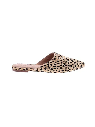 Pre-owned Madewell Mule/clog In Tan