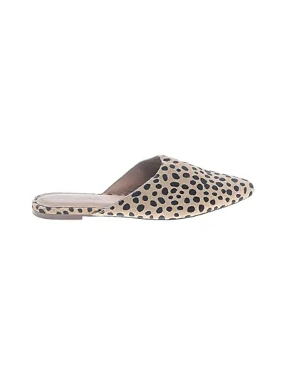 Pre-owned Madewell Mule/clog In Tan