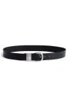 Madewell Multi-keeper Belt In True Black