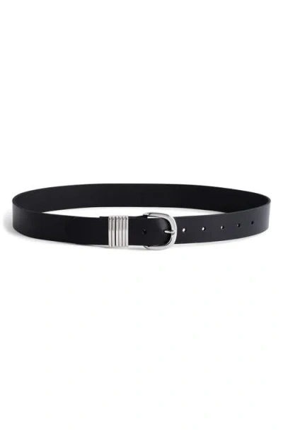 Madewell Multi Keeper Belt In True Black