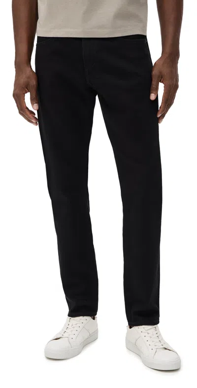 Madewell New Athletic Slim Radclife Jeans Radclife Wash In Black