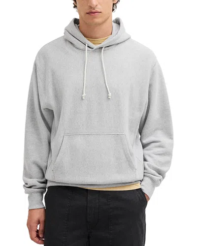 Madewell New Mccarren Cotton Blend Drawstring Hoodie In White