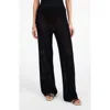 Madewell Open Stitch Sweater Pants In Black