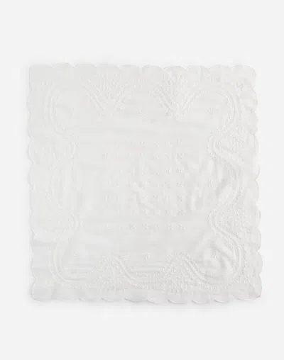 Madewell Organic Cotton Eyelet Bandana In White