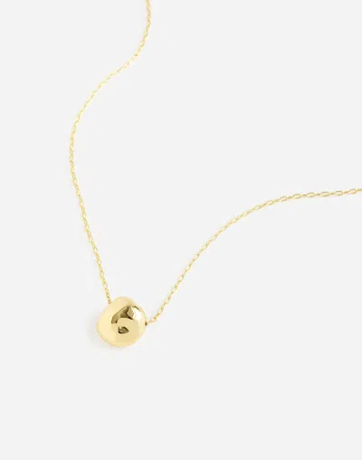 Madewell Organic Nugget Choker Necklace In Gold