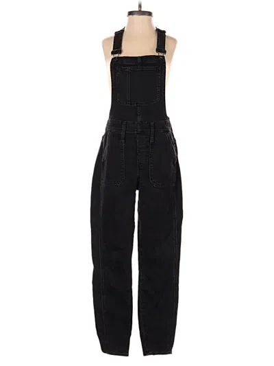 Pre-owned Madewell Overalls In Black