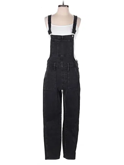 Pre-owned Madewell Overalls In Black