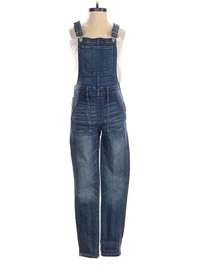 Pre-owned Madewell Overalls In Blue