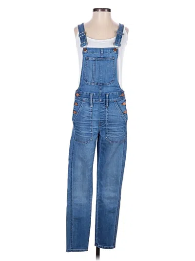 Pre-owned Madewell Overalls In Blue