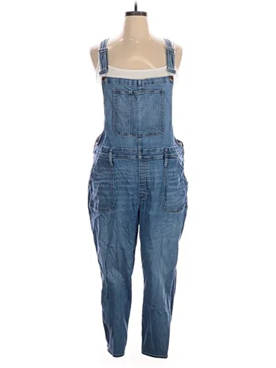Pre-owned Madewell Overalls In Blue