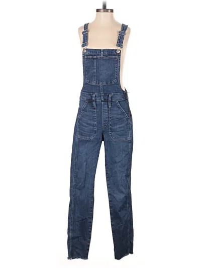 Pre-owned Madewell Overalls In Blue