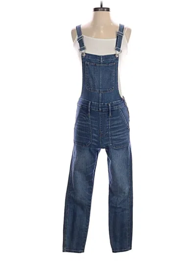 Pre-owned Madewell Overalls In Blue