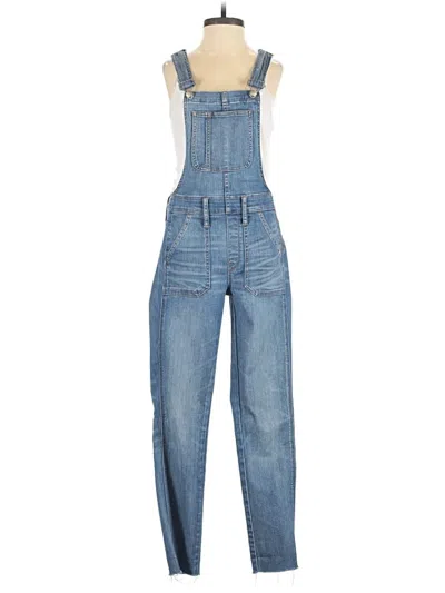 Pre-owned Madewell Overalls In Blue