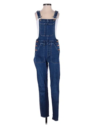 Pre-owned Madewell Overalls In Blue