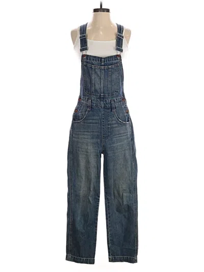 Pre-owned Madewell Overalls In Blue