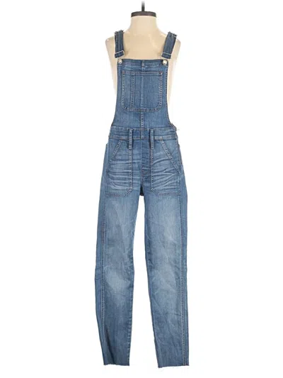 Pre-owned Madewell Overalls In Blue