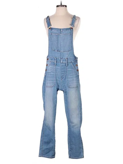 Pre-owned Madewell Overalls In Blue