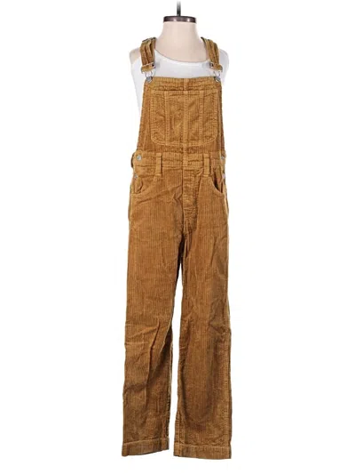 Pre-owned Madewell Overalls In Brown